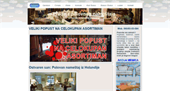 Desktop Screenshot of prodajapolovnognamestaja.com